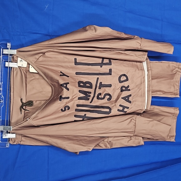 Stay humble / hustle hard, 2 piece shirt and pants, multiple sizes and colorsA5 - Picture 9 of 16